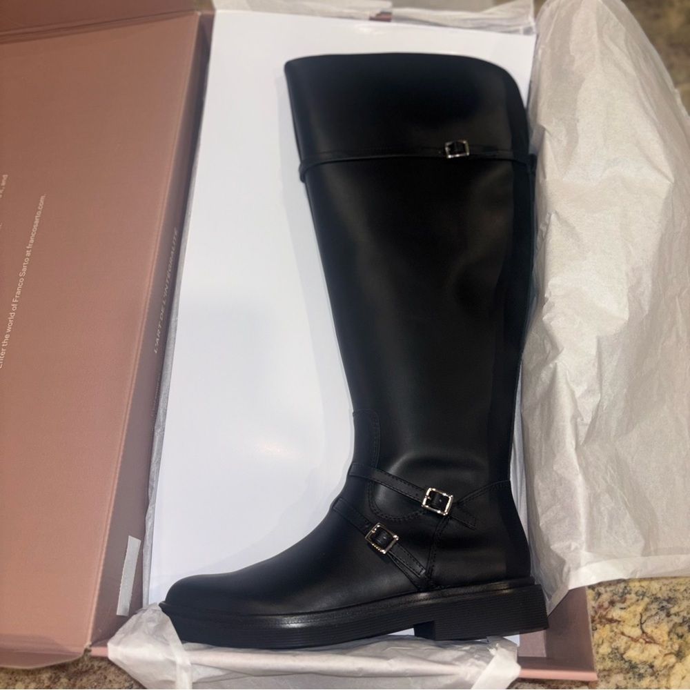 Franco Sarto 7 Wide Calf Boots NIB $300+ - Picture 10 of 14